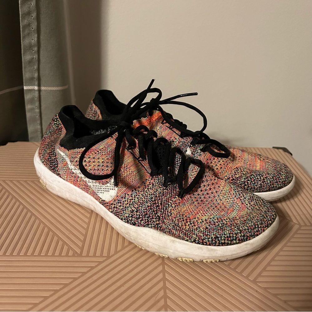 Nike Sneakers Multicolor Lightweight Athletic Workout Casual Black Neutral